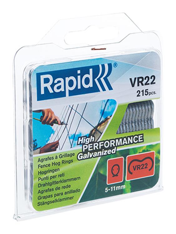 Load image into Gallery viewer, Rapid 1011745 - hogringen (215) vr 22 galva c | 5 stuks
