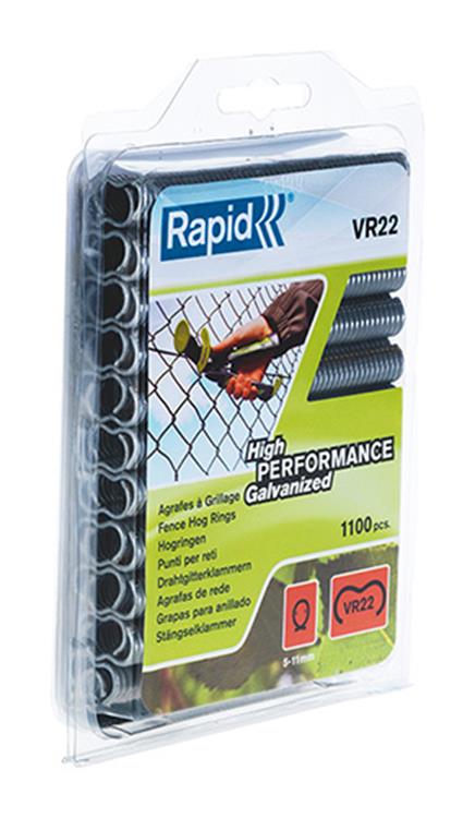 Load image into Gallery viewer, Rapid hogringen - gegalvaniseerd - 5-11 mm - dikte 2 mm - 1100 stuks
