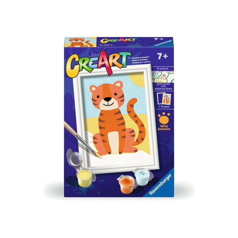 Load image into Gallery viewer, Ravensburger creart wild tiger
