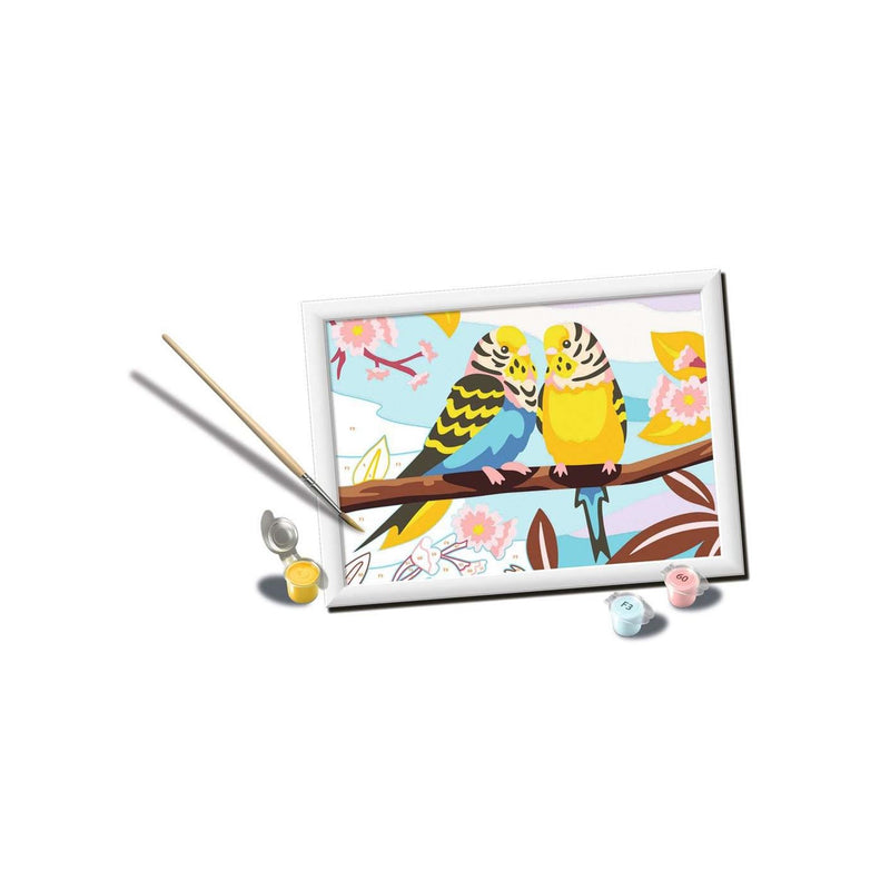 Load image into Gallery viewer, Ravensburger creart schilderen op nummer - papegaaien
