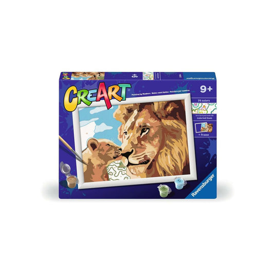 Ravensburger creart lion and baby