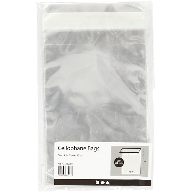 Afbeelding laden in galerijviewer, Https: www.cchobby.nl cellofaan-zakjes-h-12-9-cm-b-9-7-cm-dikte-25-my-20-stuk-1-doos
