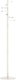Maul caurus kapstok - 7 haak - standvoet - wit - 1 stuk - ø 35 x 177 cm -