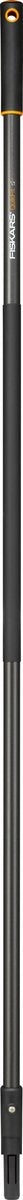 Fiskars televerlengsteel quikfit steel - telescoopsteel - anti slip - grafiet - 145 cm