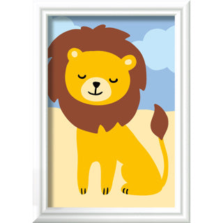 Ravensburger creart wilde leeuw schilderen op | 3 stuks