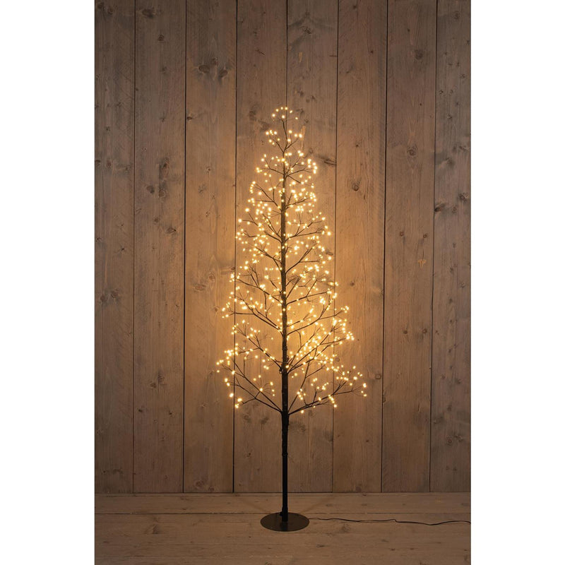 Load image into Gallery viewer, Anna's collection verlichte kerstboom 720led classic warm h150cm met flits functie, dimmer en timer ip44
