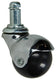 Mack by tente 1058953 - zwenkwiel in pp met stift 40 mm | 5 stuks