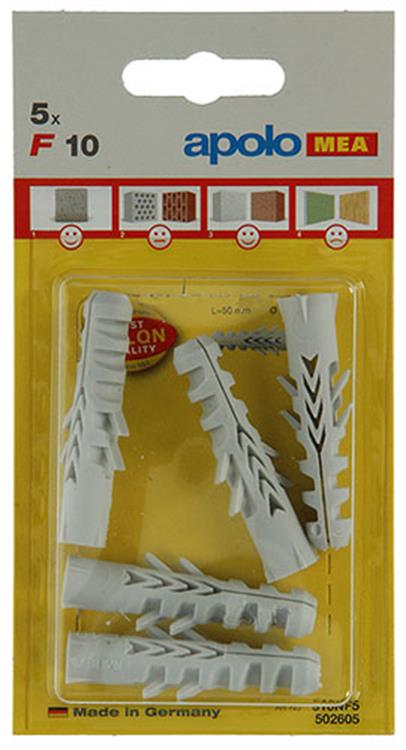 Afbeelding laden in galerijviewer, Celo 1015365 - 5 nylon pluggen f 502605 10 mm | 5 stuks
