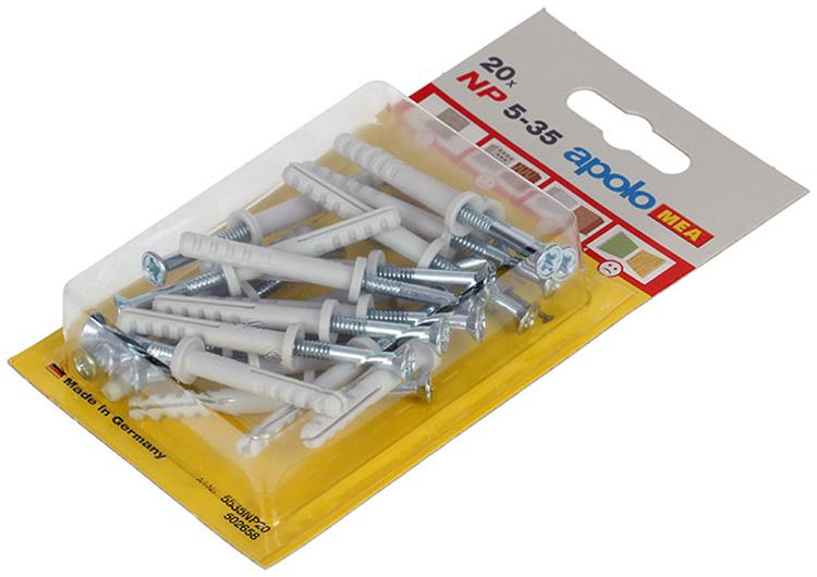 Load image into Gallery viewer, Celo 1015389 - 20 nylon nagelpluggen np 502658 5x35mm | 5 stuks
