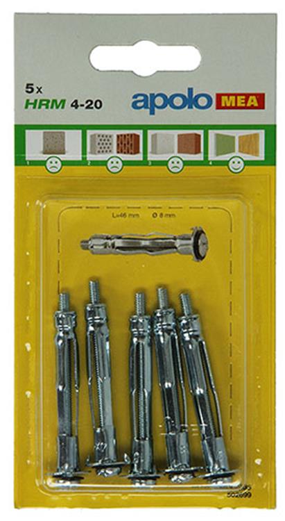 Load image into Gallery viewer, Celo 1003286 - 5 metale gipsplaatpluggen hrm 502699 8mm 4x20mm | 5 stuks
