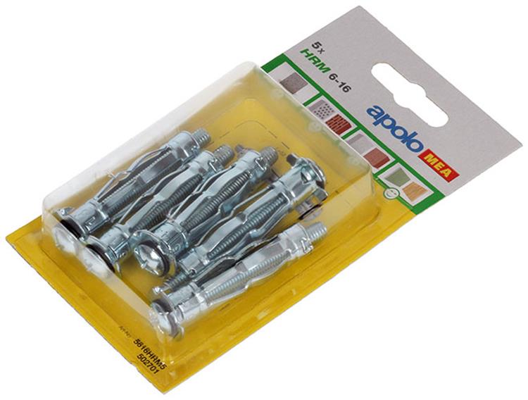 Load image into Gallery viewer, Celo 1015454 - 5 metale gipsplaatpluggen hrm 502701 13mm 6x16mm | 5 stuks
