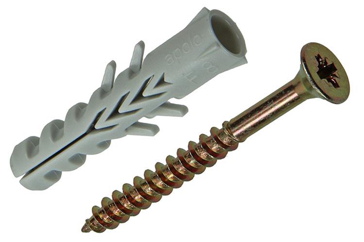 Load image into Gallery viewer, Celo 1015377 - 20 nylon pluggen f + sps 8 mm + schroeven 502750 | 5 stuks
