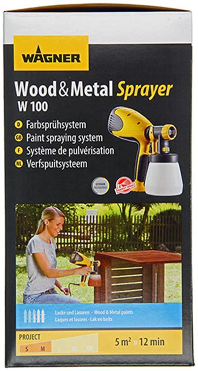 Afbeelding laden in galerijviewer, Wagner wood metal sprayer w100 verfspuit
