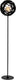 Lucide hannelore - vloerlamp - ø 30 cm - 1xe27 - zwart