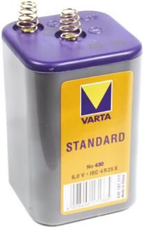 Varta batterij spezial 430 special battery 6v. f.lighting 4r25