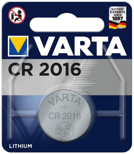 Varta minicell cr2016 lithium