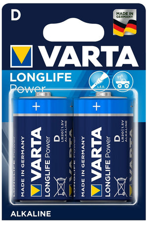 Varta batterij longlife longlife mono 2-series blister d