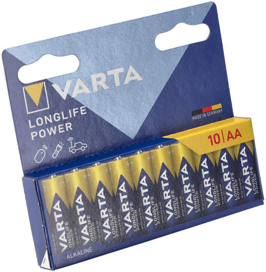 Varta batterij longlife power - hoge energie longlife power mignon aa