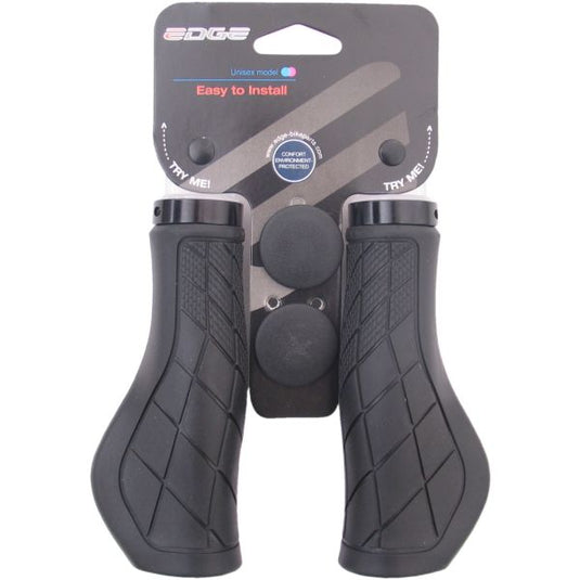 Edge Ergo City handvatten - 136mm - fiets - zwart