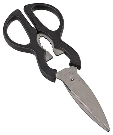 Leifheit sterling schaar - keukenschaar - huishoudschaar - incl. flesopener - rvs - zwart