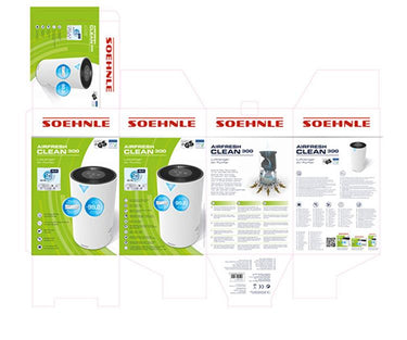 Soehnle 1059679 - airfresh clean 300 | 2 stuks