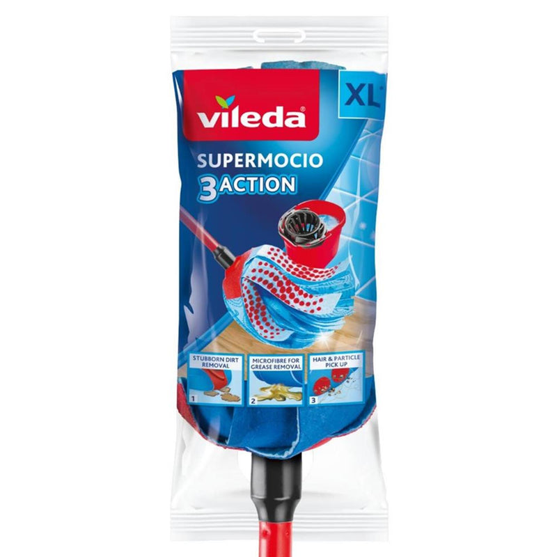 Load image into Gallery viewer, Vileda supermocio telesteel + mop
