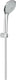 Grohe euphoria mono badset - handdouche ø 10 cm - met wandhouder - doucheslang 125 cm
