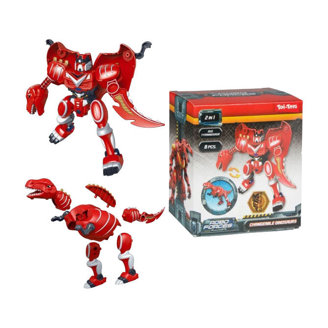 Afbeelding laden in galerijviewer, Toi-toys roboforces montage robot dino
