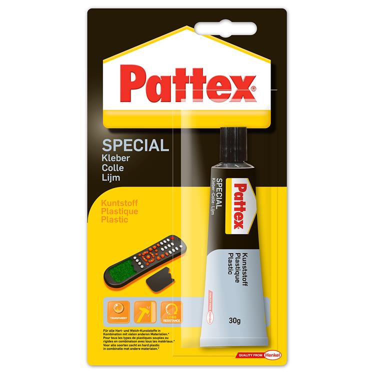 Load image into Gallery viewer, Pattex special plastic | veelzijdig voor diverse materialen | professionele resultaten, vlekkeloze afwerking | betrouwbare speciaallijm voor meesterlijke projecten.
