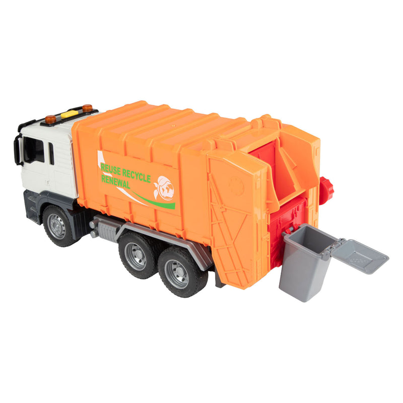 Afbeelding laden in galerijviewer, Toi-toys vehicool vuilniswagen - 21cm
