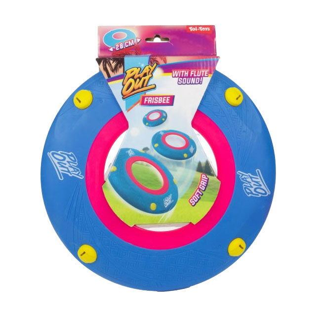 Afbeelding laden in galerijviewer, Toi-toys play out frisbee met geluid 27cm 3 assorti
