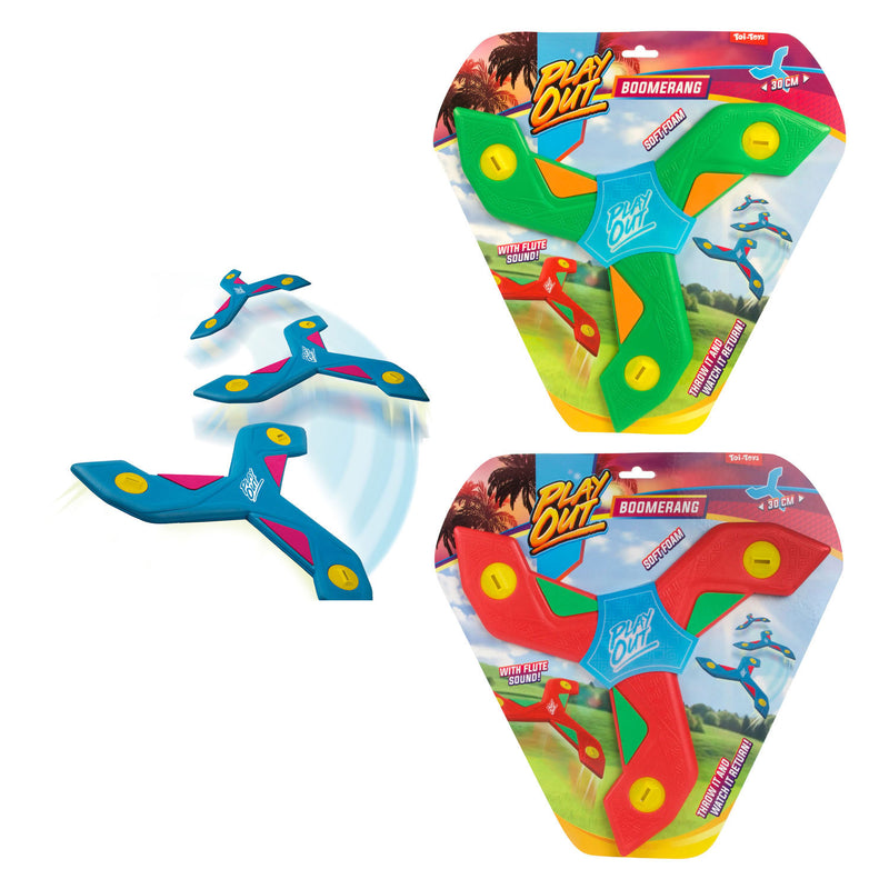 Afbeelding laden in galerijviewer, Toi-toys play out boomerang met fluitgeluid 28cm
