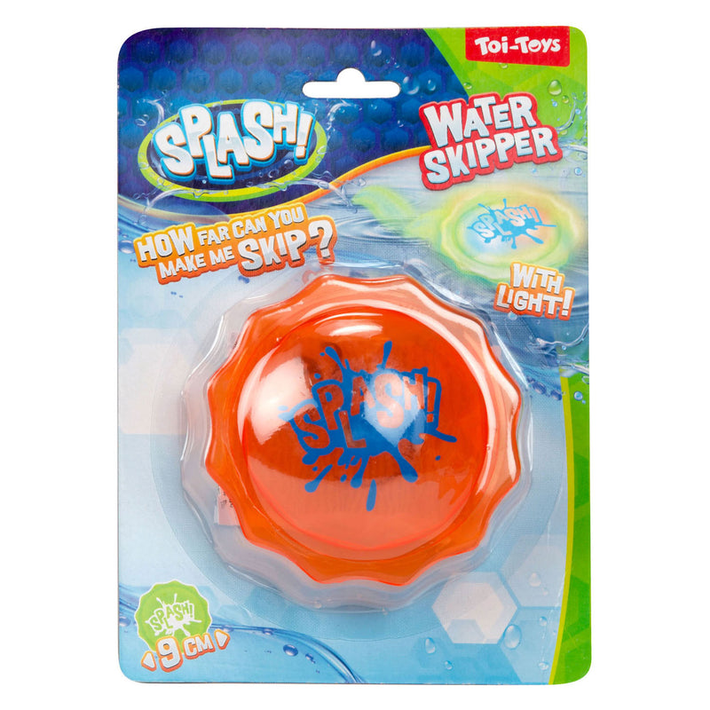 Load image into Gallery viewer, Toi-toys splash disc water skipper met licht 9cm 3 assorti
