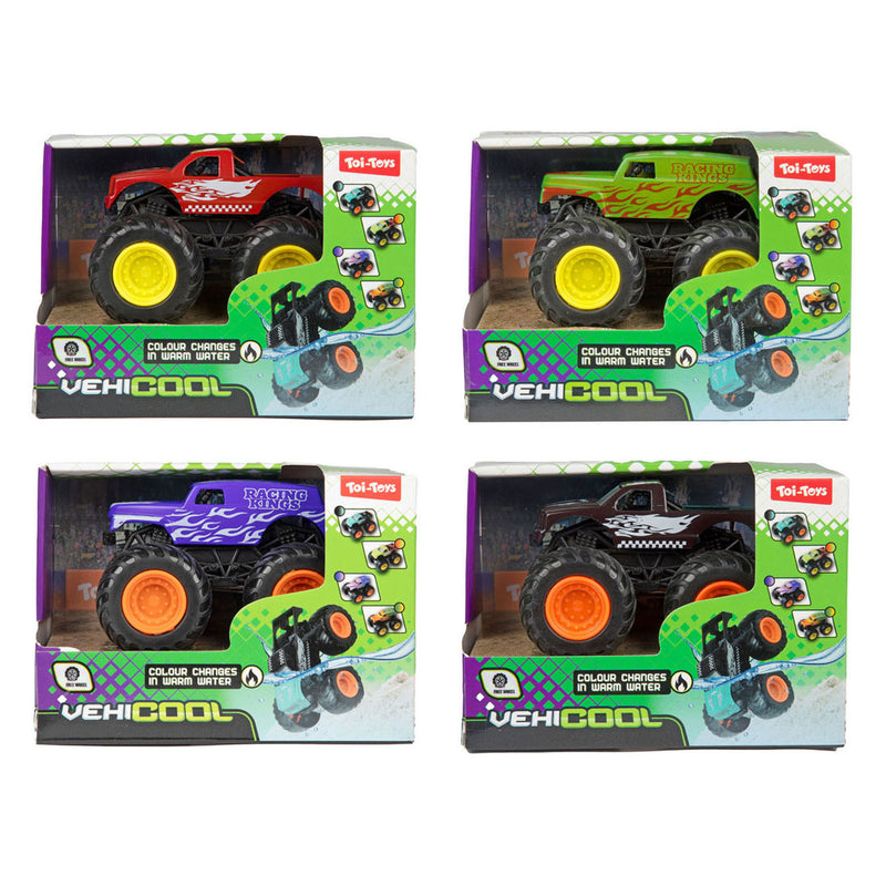 Load image into Gallery viewer, Vehicool kleurveranderende monster truck - 8,5cm
