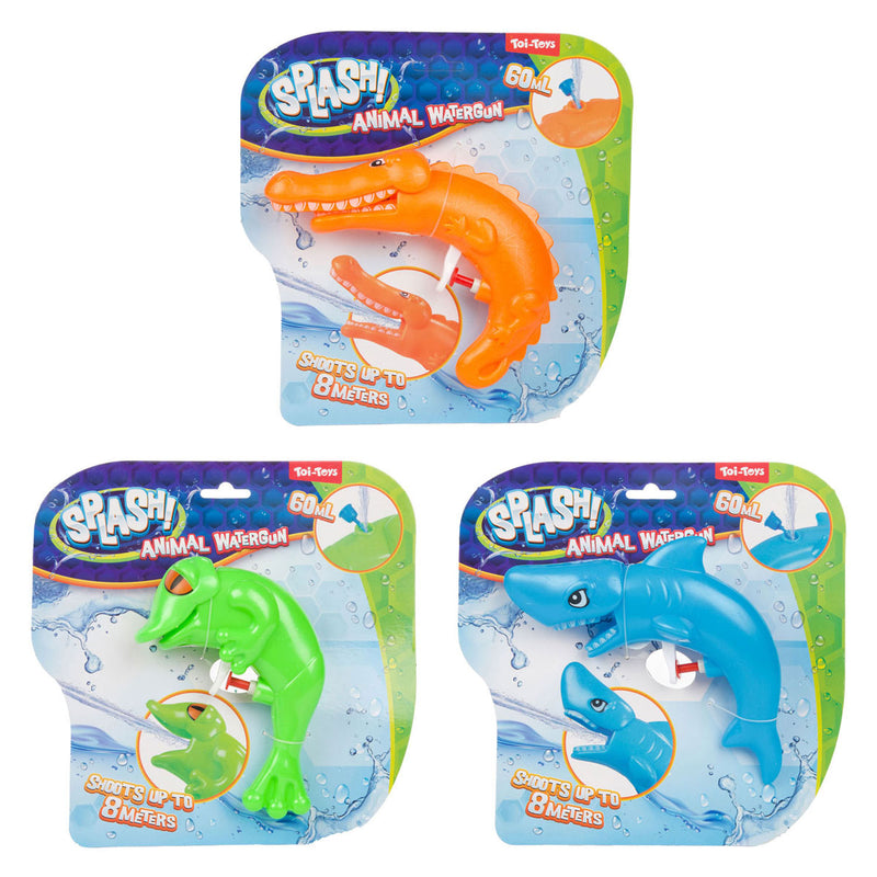 Load image into Gallery viewer, Toi-toys splash waterpistool dier met bewegende bek
