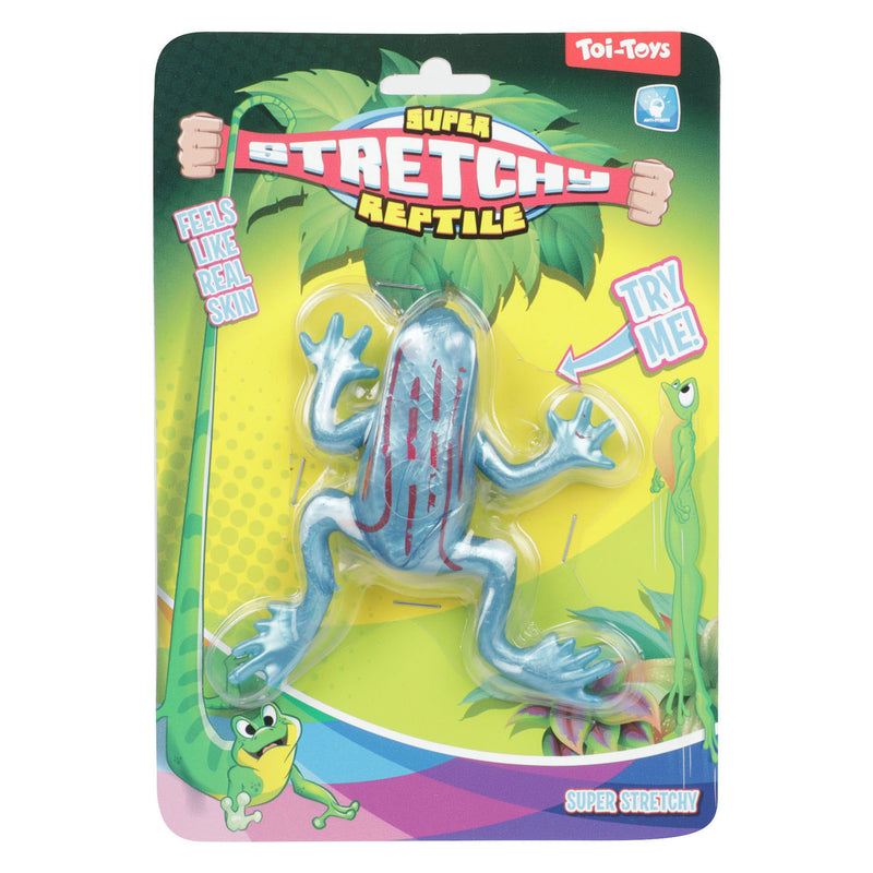 Load image into Gallery viewer, Toi-Toys Rekbare Kikker Hagedis
