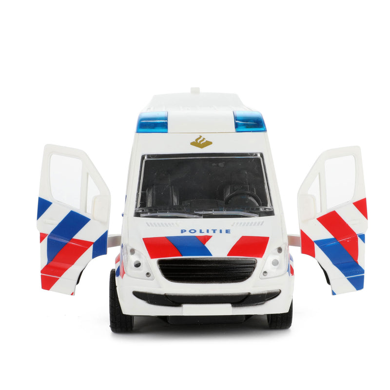 Load image into Gallery viewer, Toi-toys politiebus met licht en geluid
