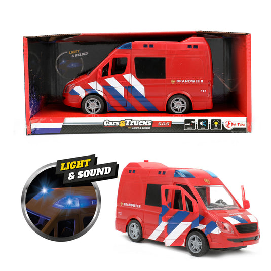 Toi-toys brandweerwagen met licht en geluid