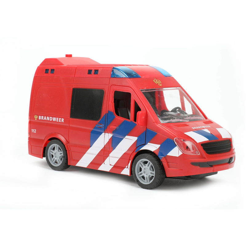 Load image into Gallery viewer, Toi-toys brandweerwagen met licht en geluid
