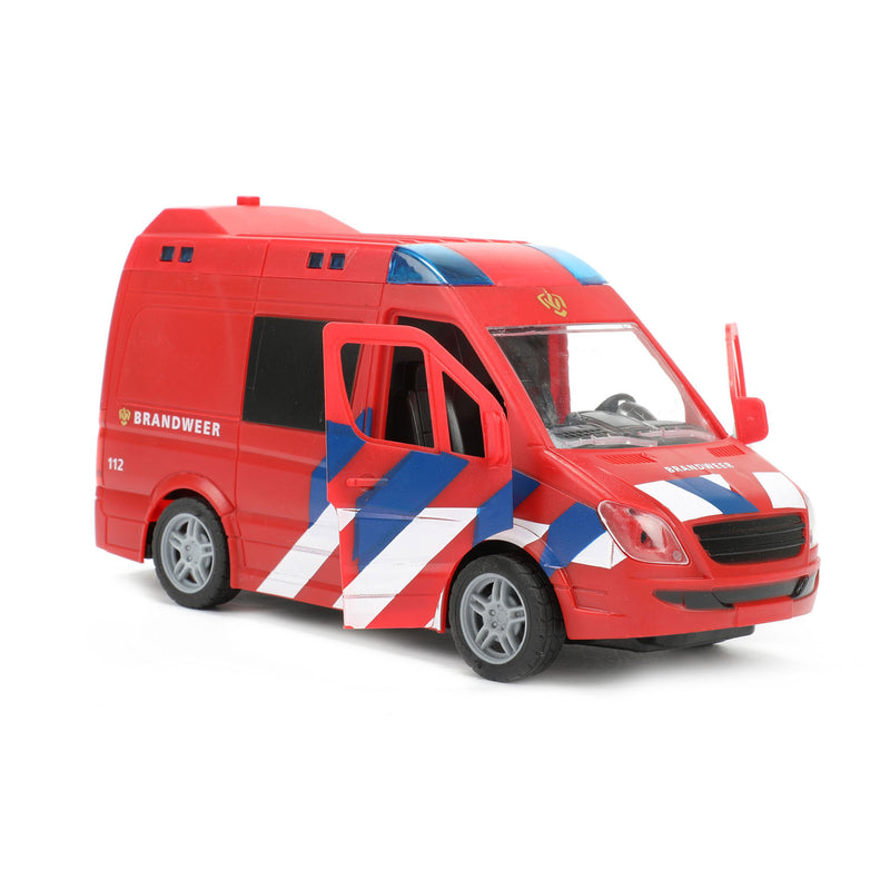 Load image into Gallery viewer, Toi-toys brandweerwagen met licht en geluid
