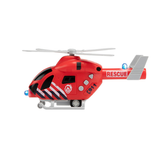 Toi-toys brandweer helikopter met licht en geluid