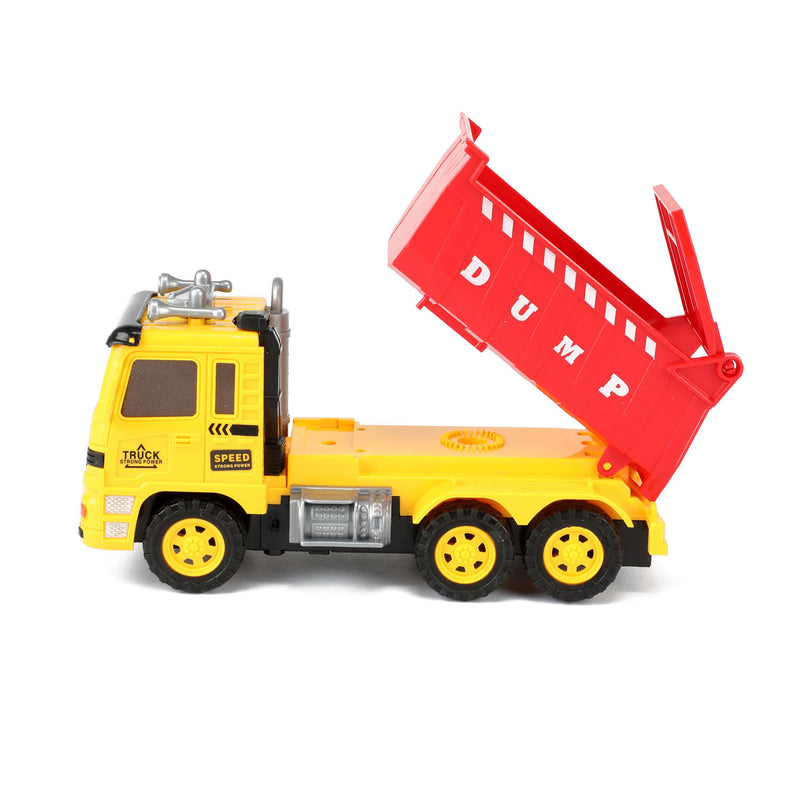 Load image into Gallery viewer, Cars trucks vehicool kiepwagen met graafmachine
