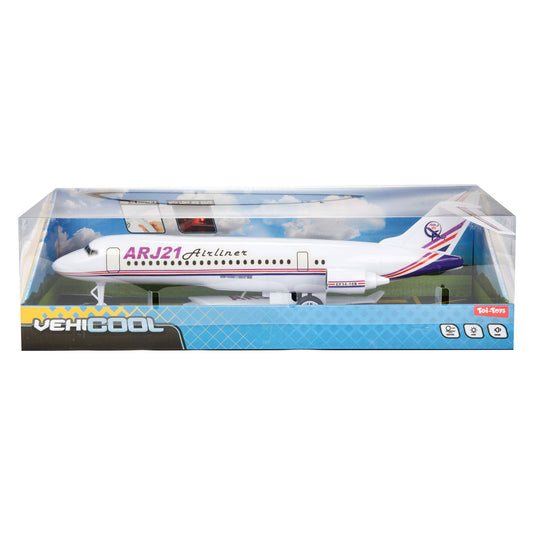 Toi-toys vehicool passagiersvliegtuig frictie