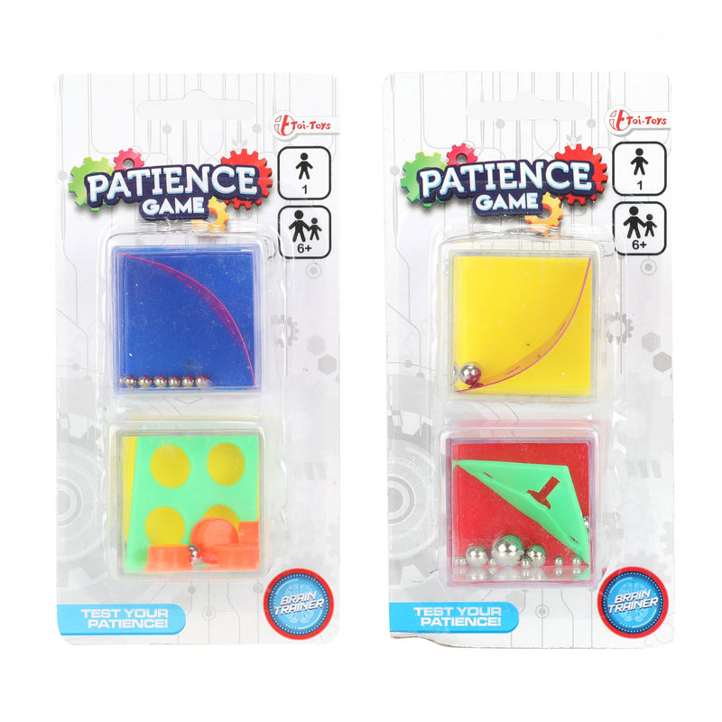 Load image into Gallery viewer, Toi-toys geduldspel fidget kubus, 2st.
