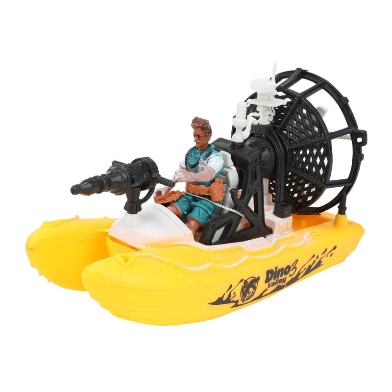 Load image into Gallery viewer, World of dinosaurs speelset - boot en motor met dino's
