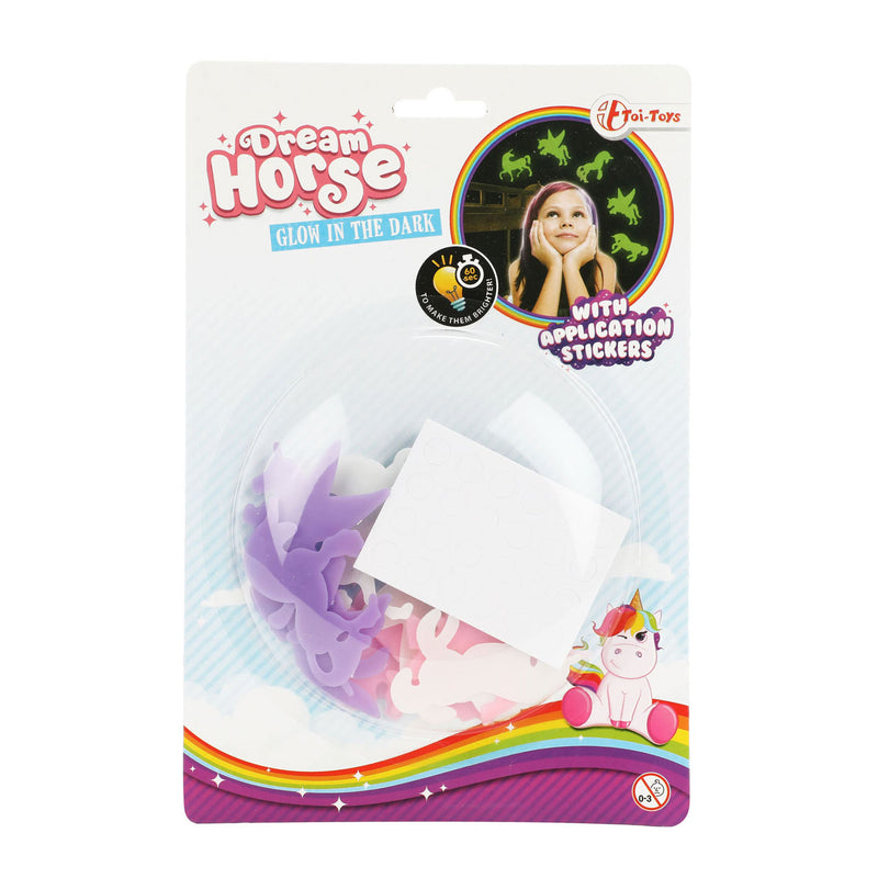 Load image into Gallery viewer, Toi-toys glow in the dark stickers eenhoorn
