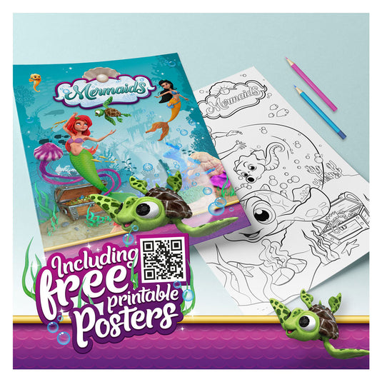 Toi-toys verkleedset zeemeermin met diadeem en toverstok