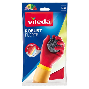 Vileda handschoenen robust medium 1 paar