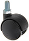 Mack by tente 1014390 - dubbel rol zwart schroefdraad 35mm | 10 stuks