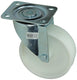 Mack by tente 1015039 - nylon zwenkwiel glijlager plaat 125mm | 4 stuks
